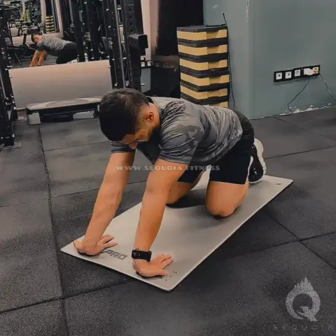 Kneeling Wrist Stretch (finger facing knee)